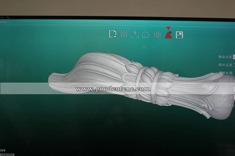 GC-HS GC-HW Escáner 3D portátil con buen precio para el motor