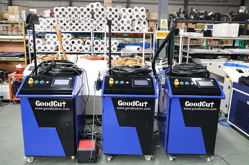 GC-WCC 5 en 1 Nuevo modelo de máquina de limpieza de corte por soldadura láser
