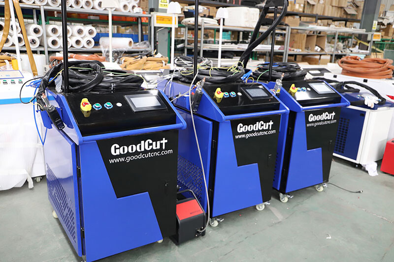 GC-WCC 5 en 1 Nuevo modelo de máquina de limpieza de corte por soldadura láser