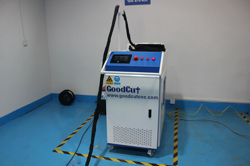 GC-WCC 3 en 1 Máquina de limpieza de corte y soldadura por láser con alimentador de alambre