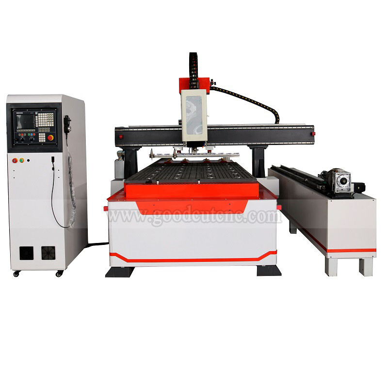 GC1325ATC-R Fresadora CNC de cambio automático de herramienta lineal GoodCut con rotativo GC1325A-LR