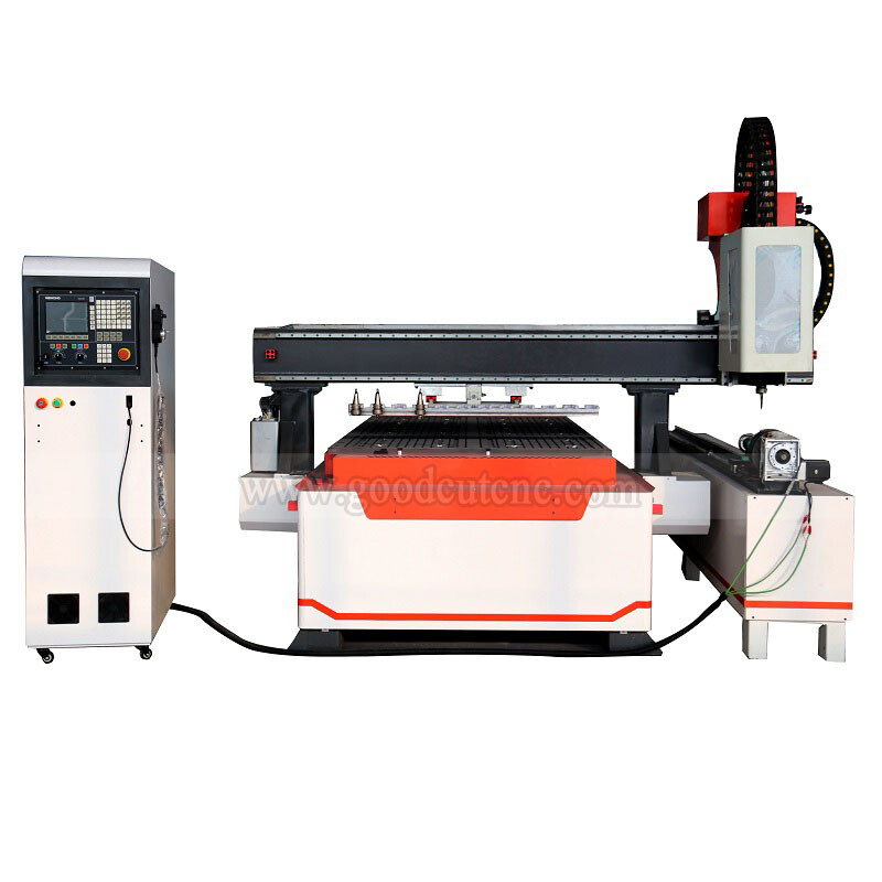 GC1325ATC-R Fresadora CNC de cambio automático de herramienta lineal GoodCut con rotativo GC1325A-LR