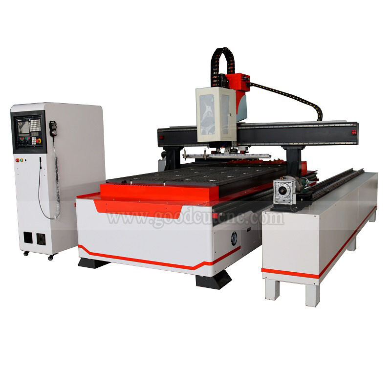 GC1325ATC-R Fresadora CNC de cambio automático de herramienta lineal GoodCut con rotativo GC1325A-LR