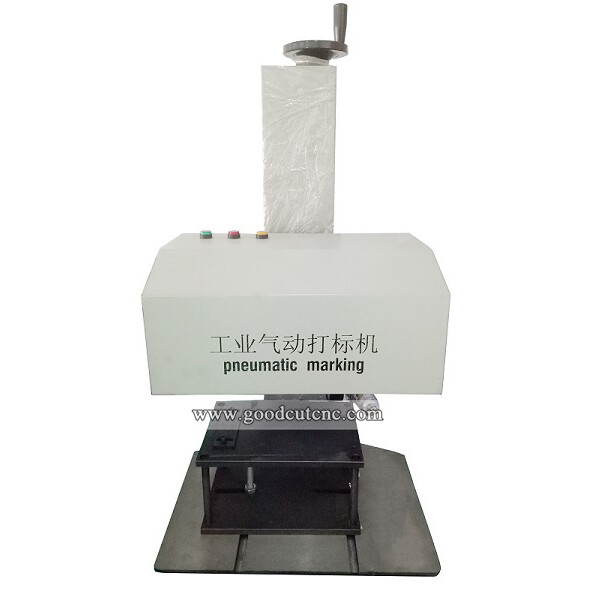 CNC industrial neumática Dot Peen máquina para productos de metal, accesorios de tubería de metal