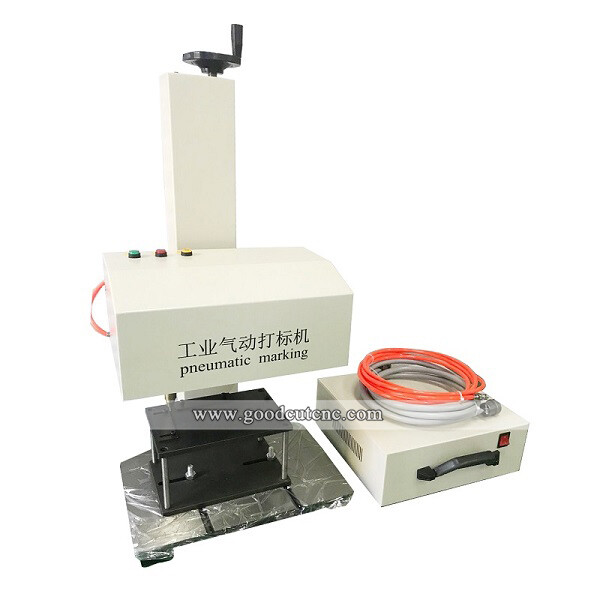 CNC industrial neumática Dot Peen máquina para productos de metal, accesorios de tubería de metal