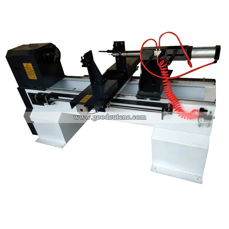 Mini máquina de torno CNC para madera con cuchilla para taladrar agujeros GC-6030WL