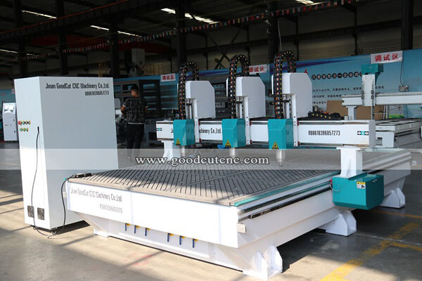 Tupí CNC multicabezal independiente GC2130-3H