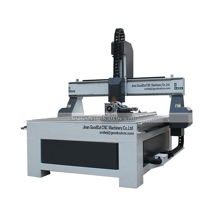 GC1212TR GoodCut 1212 Fresadora CNC de 4 Ejes para Tallado en Madera con Dispositivo Rotativo para MDF Acrílico