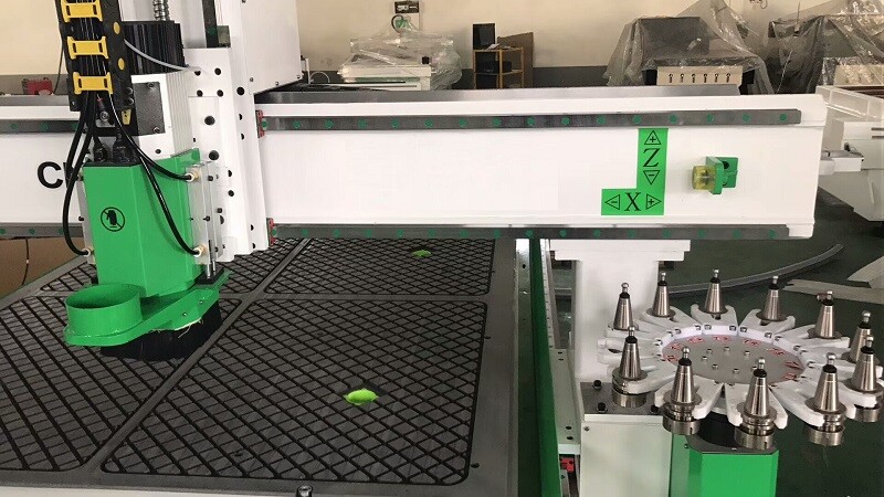 Máquina fresadora CNC ATC GC1325ATC-D con cambiador automático de herramientas de disco