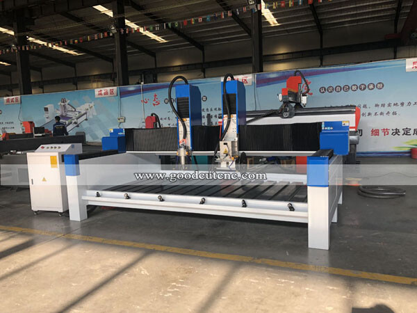 GC1325S-S Máquina fresadora CNC de alta velocidad para tallar mármol con hoja de sierra