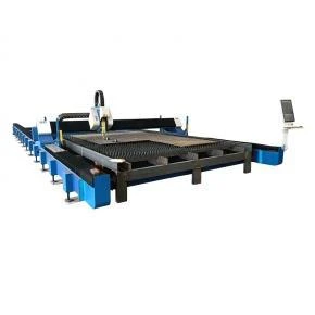 Máquina de corte láser de fibra óptica para rieles de tierra GC3012F de gran tamaño