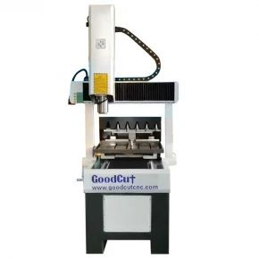 Máquina fresadora CNC pequeña GC6060-ATC con cambiador automático de herramientas
