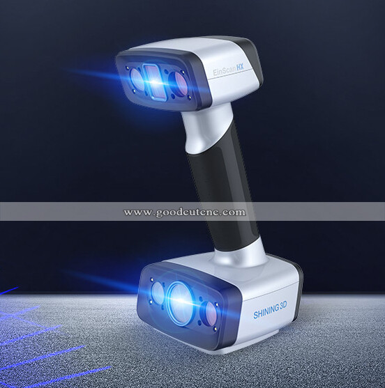 GoodCut Einscan HX Escáner 3D portátil híbrido con láser azul y fuente de luz LED