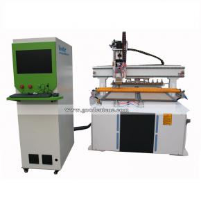 Router CNC ATC lineal GoodCut GC1325ATC con cambiador de herramientas para fabricación de puertas de gabinetes de cocina