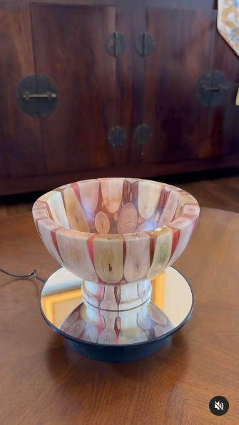 El producto del cliente hecho por la máquina del torno de madera de GoodCut