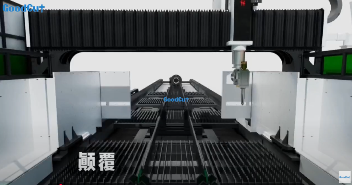 Máquina de corte por láser de fibra óptica de 5 ejes GoodCut