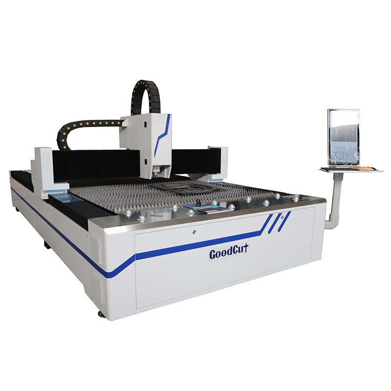 GC3015F Nuevo diseño de la máquina de corte por láser de fibra para el corte de acero inoxidable de acero al carbono