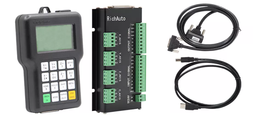 CNC Router RichAuo A11 Controller Teclas de acceso directo Cómo utilizar rápidamente el DSP