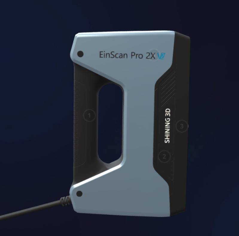 GoodCut EinScan Pro 2X V2 Escáner 3D portátil y versátil para resultados de alta precisión