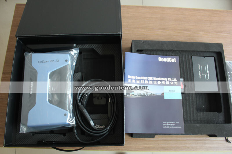 GoodCut EinScan Pro 2X V2 Escáner 3D portátil y versátil para resultados de alta precisión