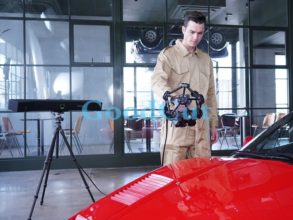 Escáner láser 3D inalámbrico GoodCut FreeScan Trak W