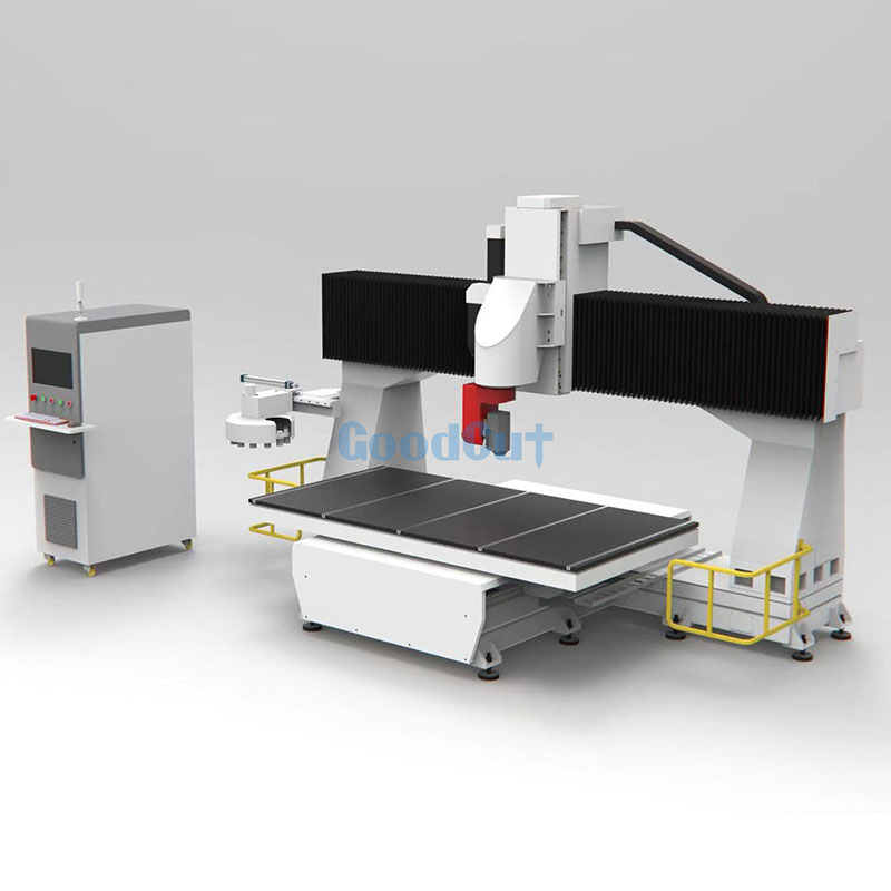 Máquina fresadora CNC de espuma de madera EPS con eje Z de 400mm GC1325-5