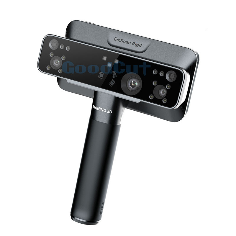 Escáner 3D inalámbrico de mano EinScan Rigil con fuente de luz híbrida