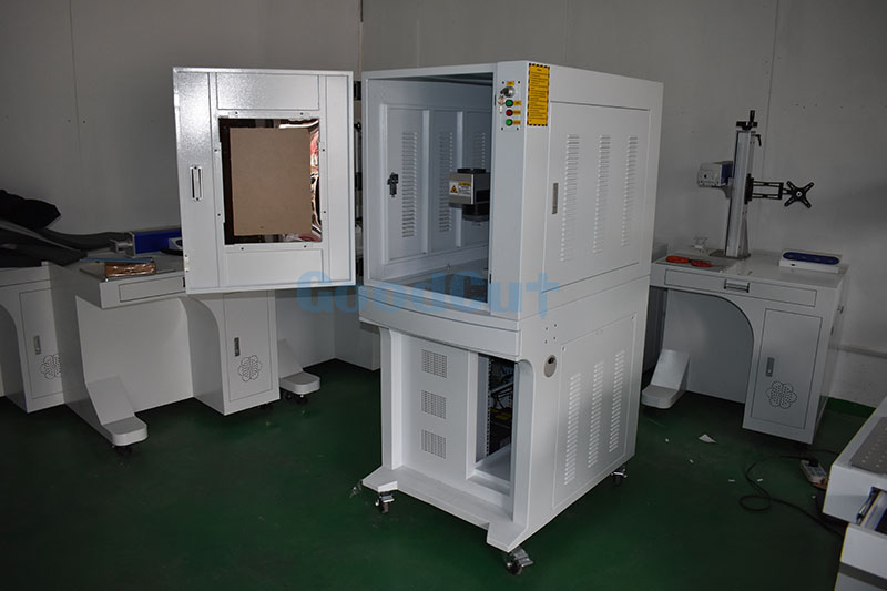 Máquina de marcado láser de fibra óptica GC1010