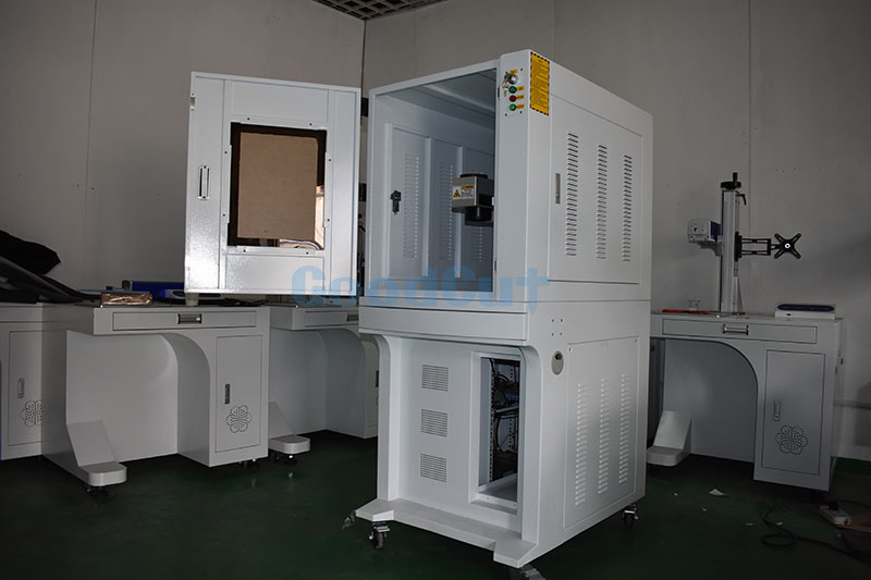 Máquina de marcado láser de fibra óptica GC1010