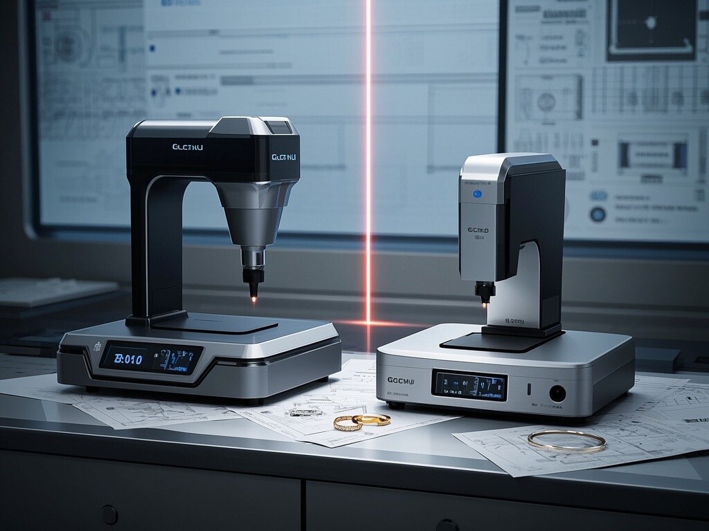 GC-J100 vs GC-J50: ¿Qué escáner 3D se adapta a su negocio de joyería?