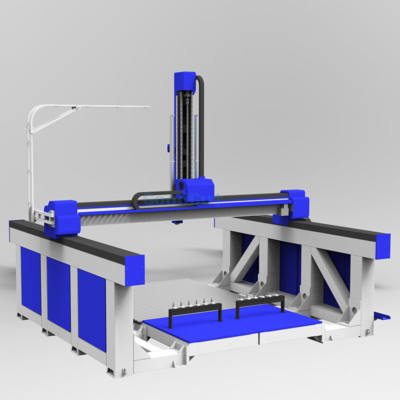 Máquina CNC de 4 ejes y 5 ejes para madera, espuma y EPS GC2530ATC