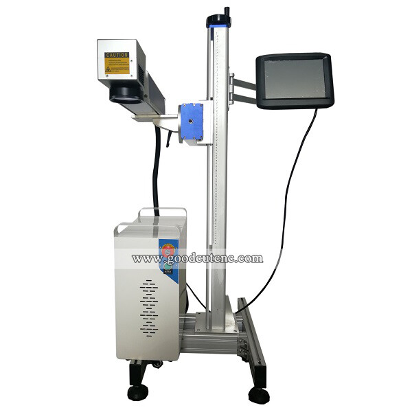 Máquina de marcado voladora de cinta transportadora