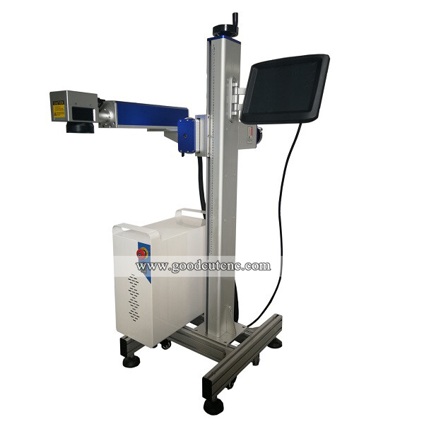 Máquina de marcado voladora de cinta transportadora