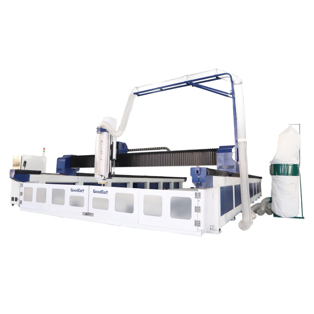 GC3012ATC Máquina de enrutador CNC ATC de 12M de longitud para madera y espuma EPS