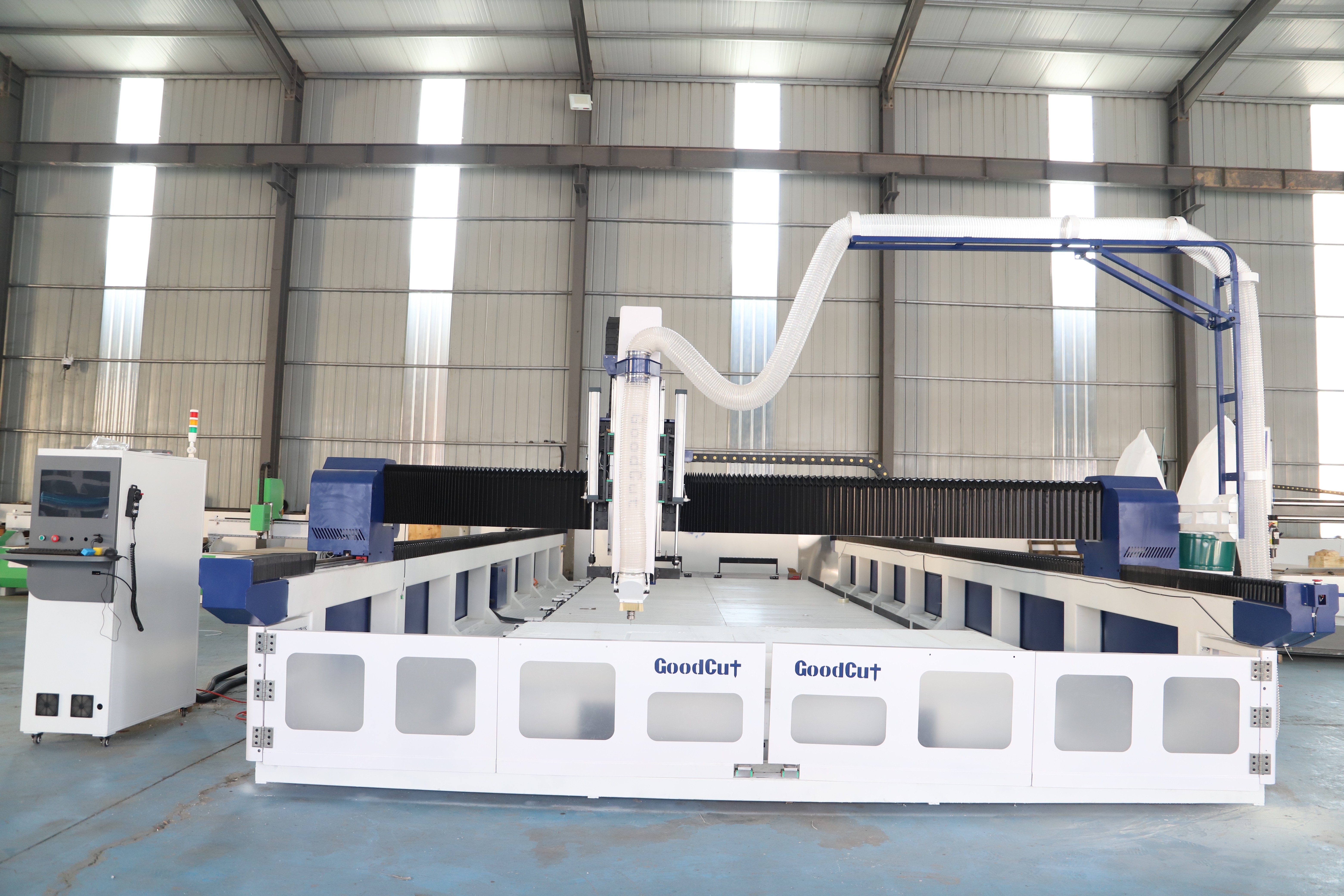 GC3012ATC Máquina de enrutador CNC ATC de 12M de longitud para madera y espuma EPS