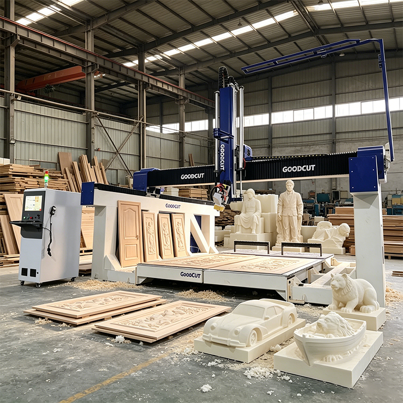 GC2530ATC 4 ejes 5 ejes madera espuma  modelos para fundición