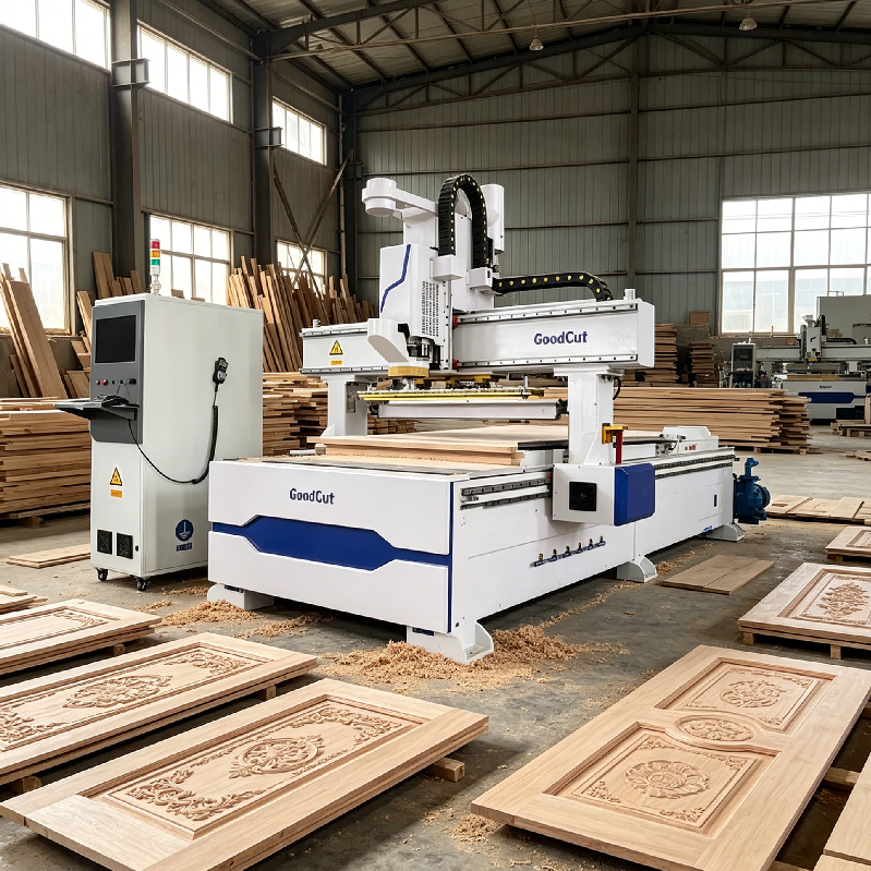 Fresadora CNC de anidado GC1325ATC con cambiador automático de herramientas