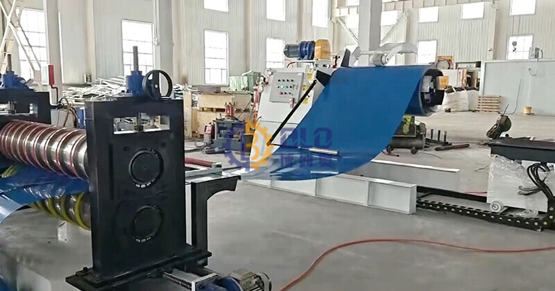 What is a compact metal slitting  and recolier machine