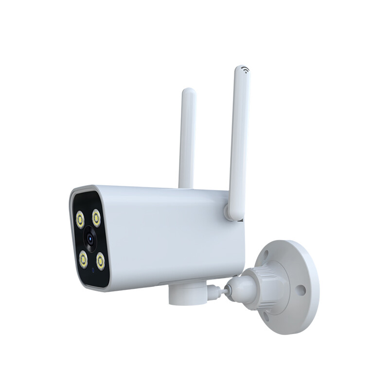 Outdoor long-range WiFi pantilt rotating small gun camera