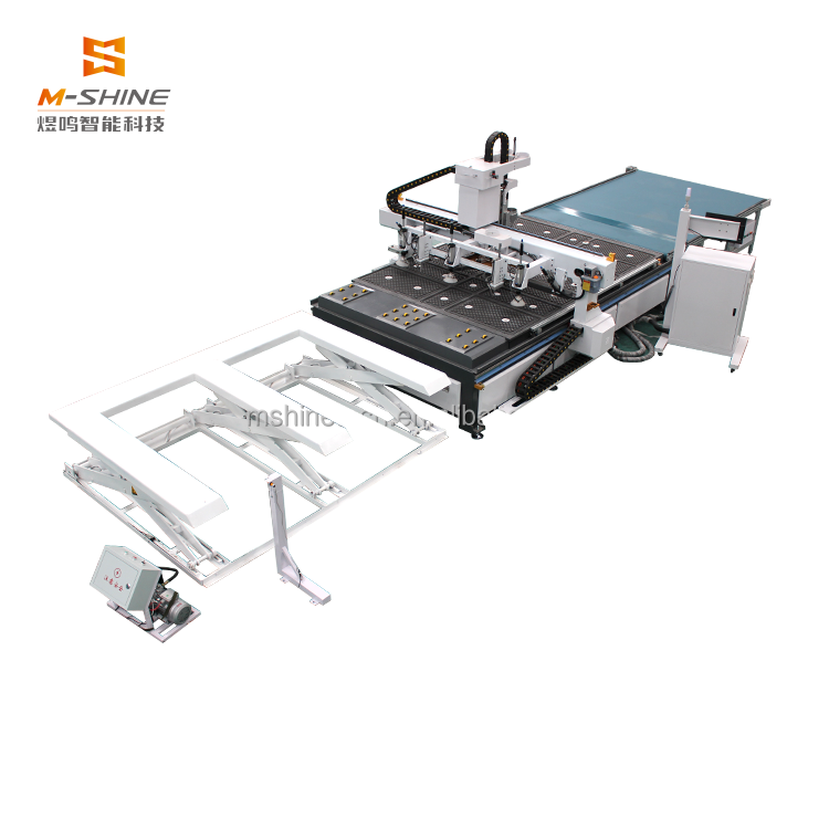M8 автоматическая линия для производства мебели с загрузкой и разгрузкой
