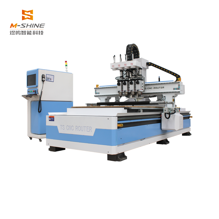 Четырехпроцессный резальный станок для эффективной обработки материалов