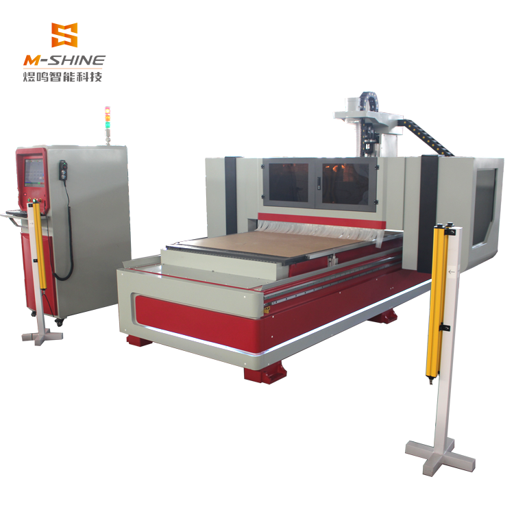 M8 ​Straight machining center with red cover