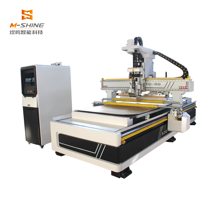 Сверхмощный 2130 ATC деревообработки 3 оси ЧПУ маршрутизатор машина для изготовления мебели