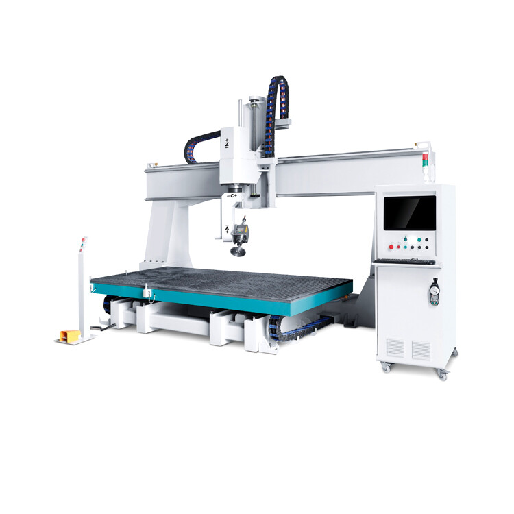 Высокоэффективный 5-осевой обрабатывающий центр с ЧПУ с двумя столами