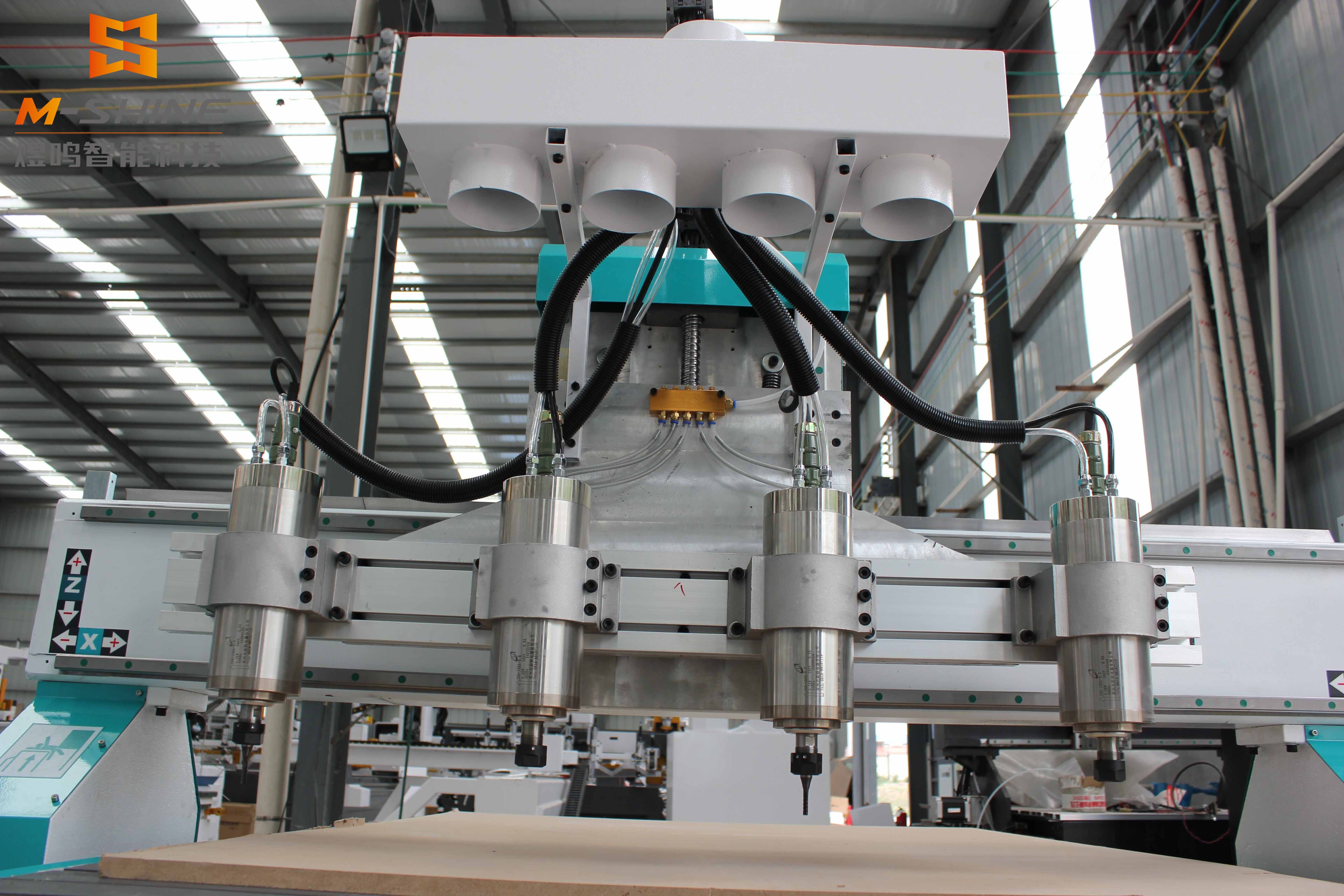 Как правильно и стандартно использовать многоголовочный станок для резьбы по дереву с ЧПУ