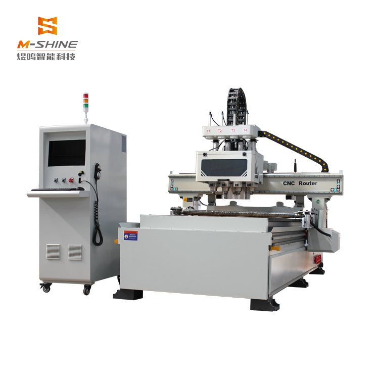 Новый 1328 четыре процесса резки машина с крышкой jinan m-shine