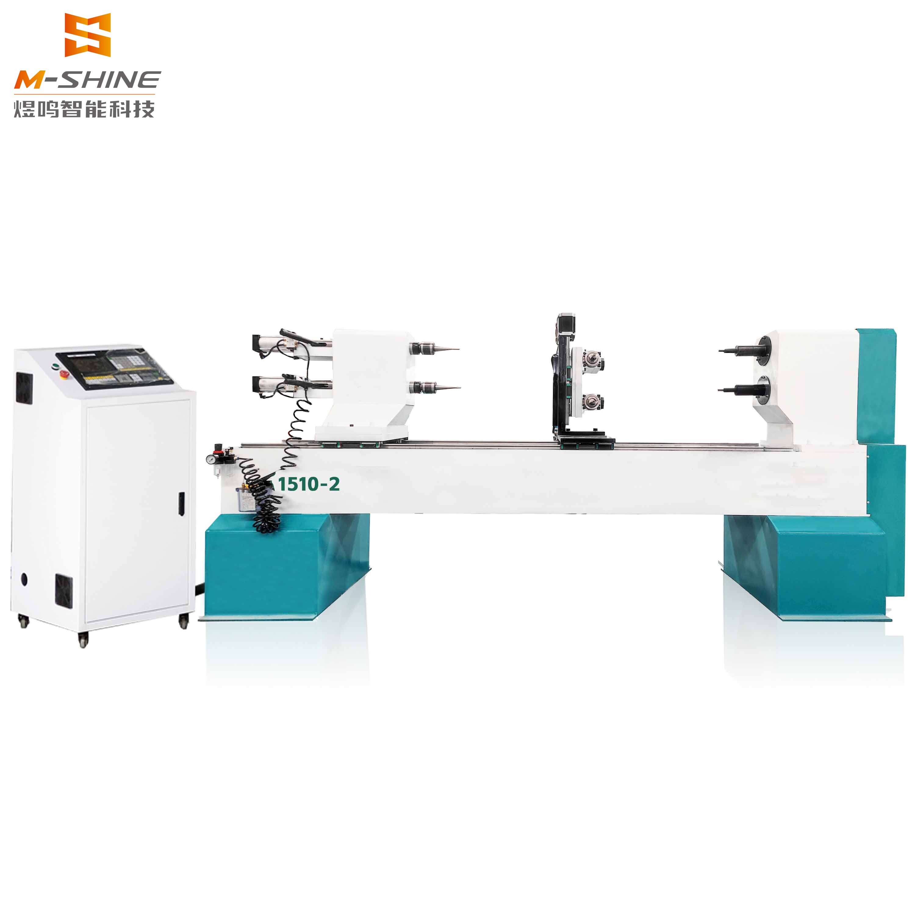 1510 Двухосевая токарно-карусельная станок с ЧПУ для деревообработки JINAN M-SHINE