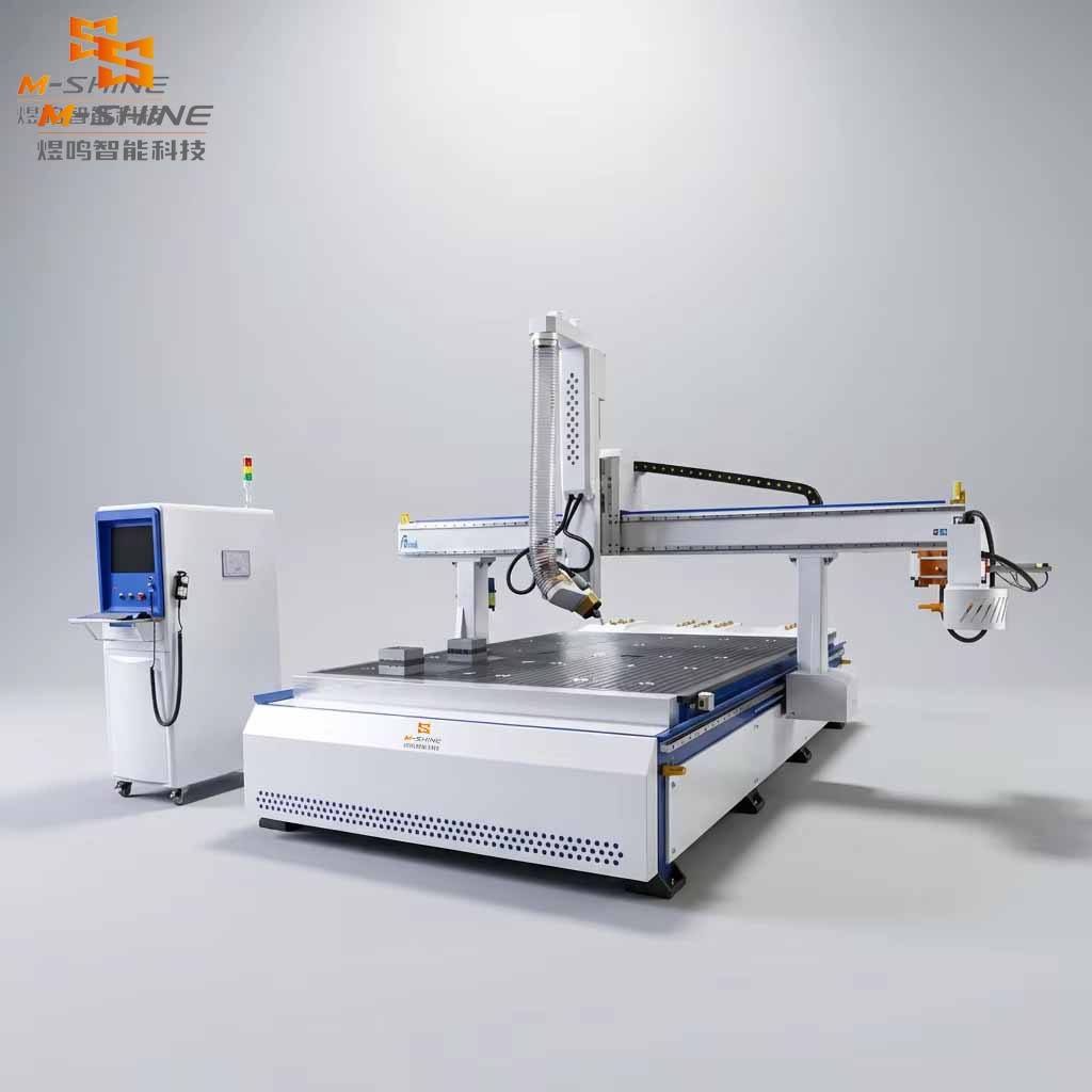 Компания JINAN M-SHINE CNC, производитель интеллектуального деревообрабатывающего оборудования, выпустила новую модель - 2130ATC, многофункциональный 5-осевой деревообрабатывающий станок с ЧПУ.