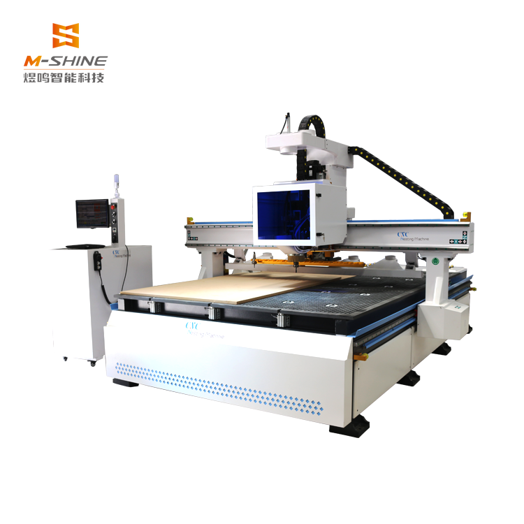2026 Новый 2130 CNC nesting-станок для деревообработки со встроенной автоматической системой маркировки M-SHINE CNC