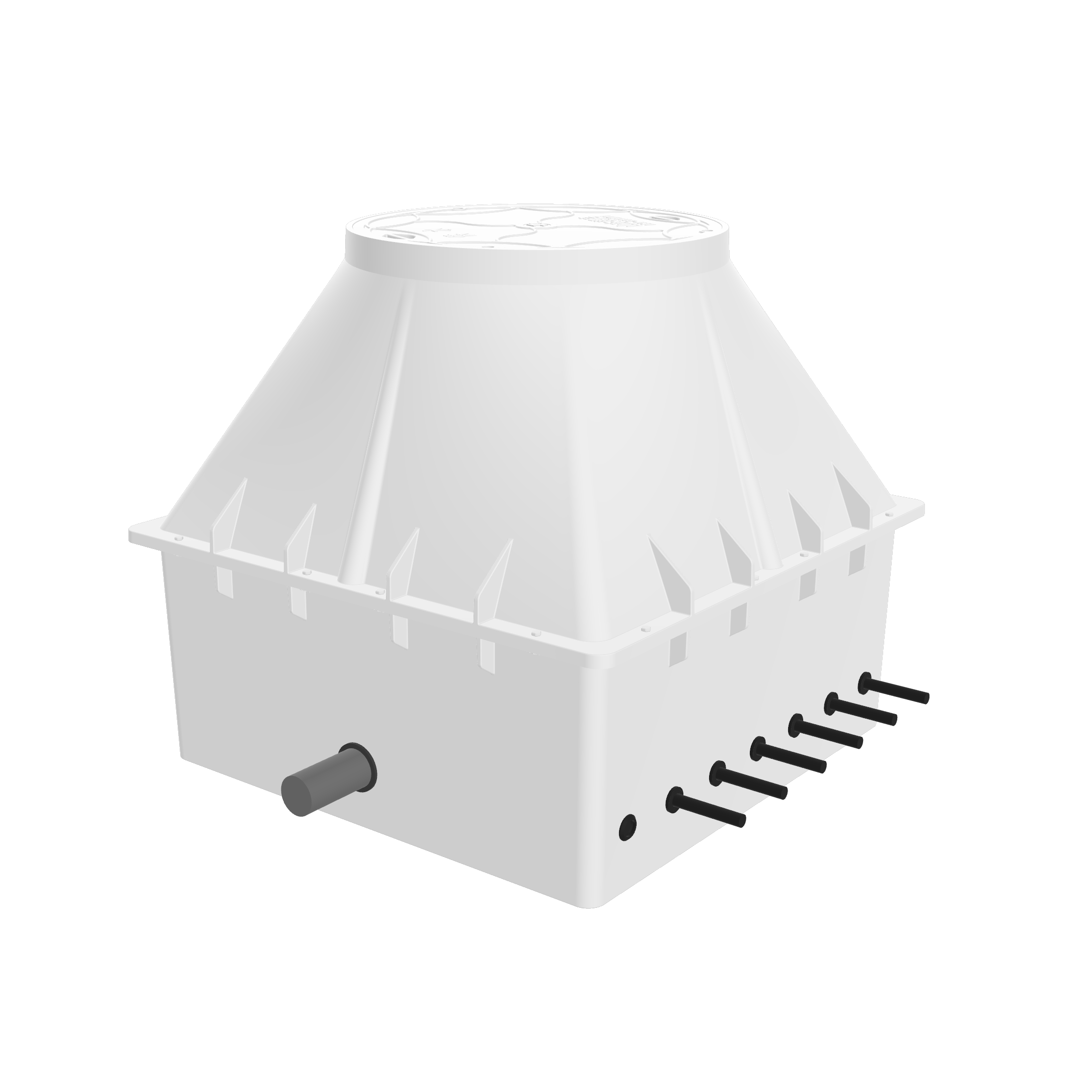 Caja de medidor de agua subterránea de doce metros XS912F